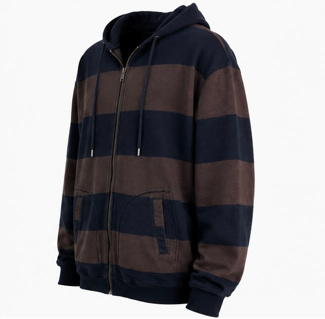 Striped Urban Zipper