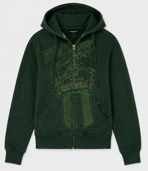 Green Stitched Sweater