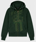 Green Stitched Sweater