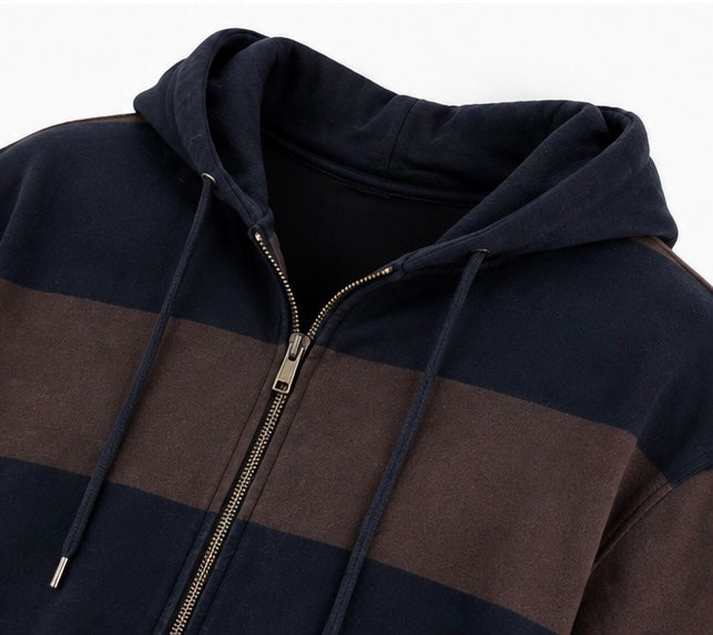 Striped Urban Zipper