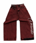 Red Washed Jeans