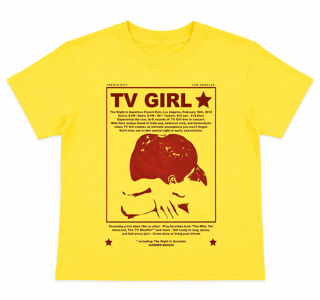 TV Girl Baby Tee