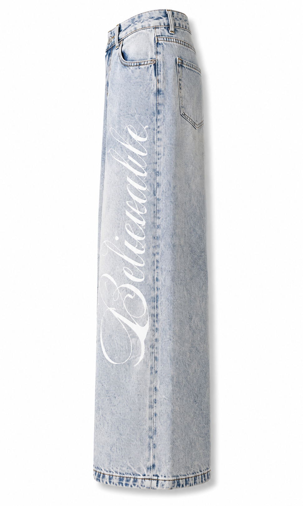 Fineline Print Jeans