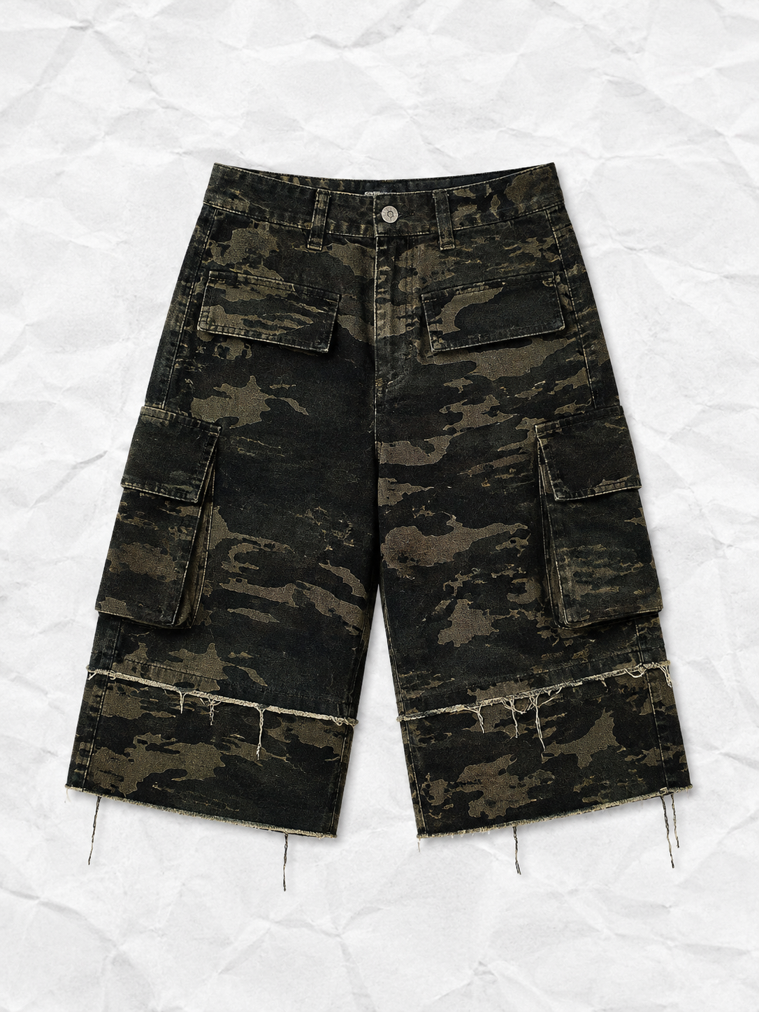 Long Camo Shorts