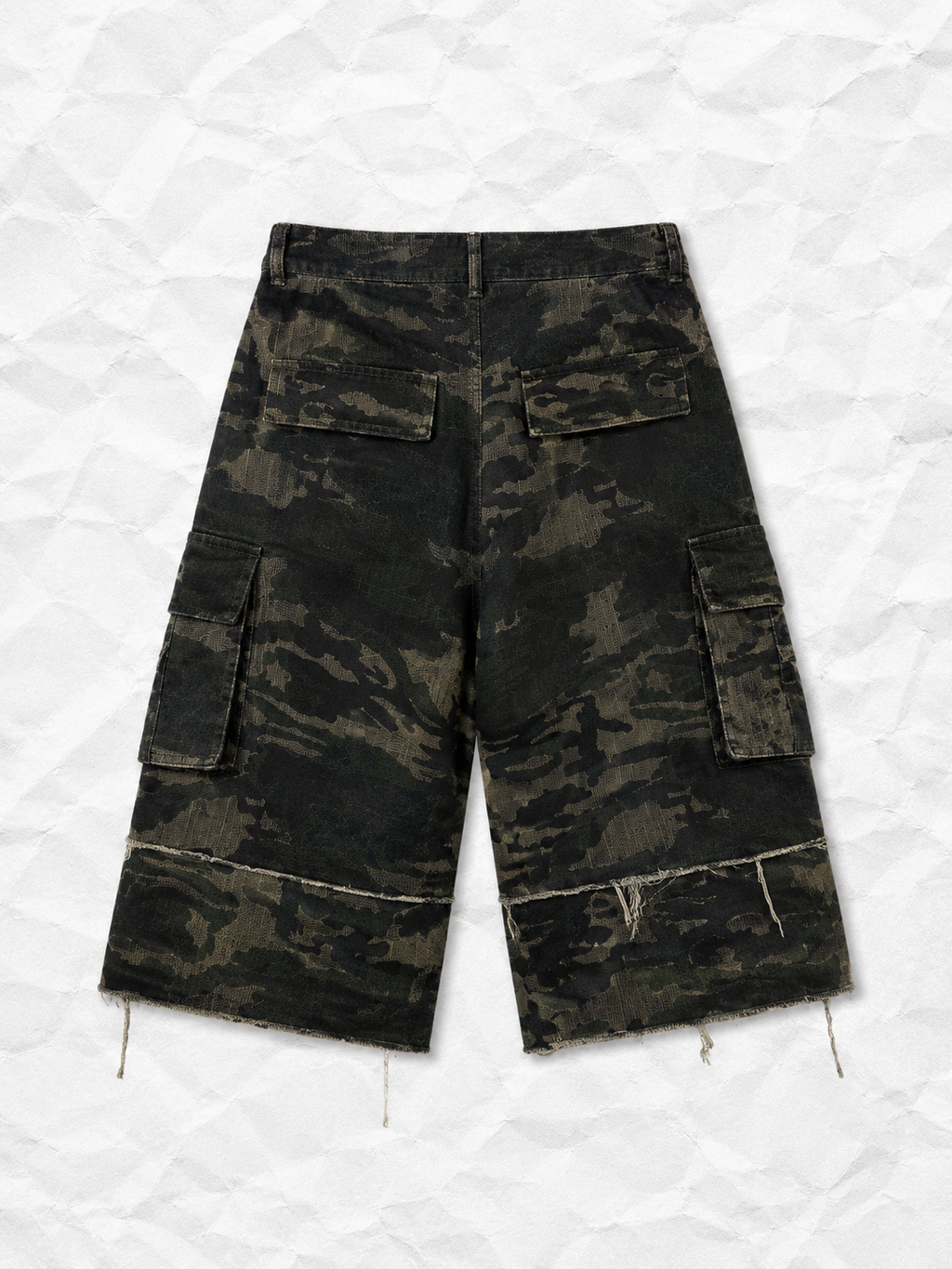 Long Camo Shorts
