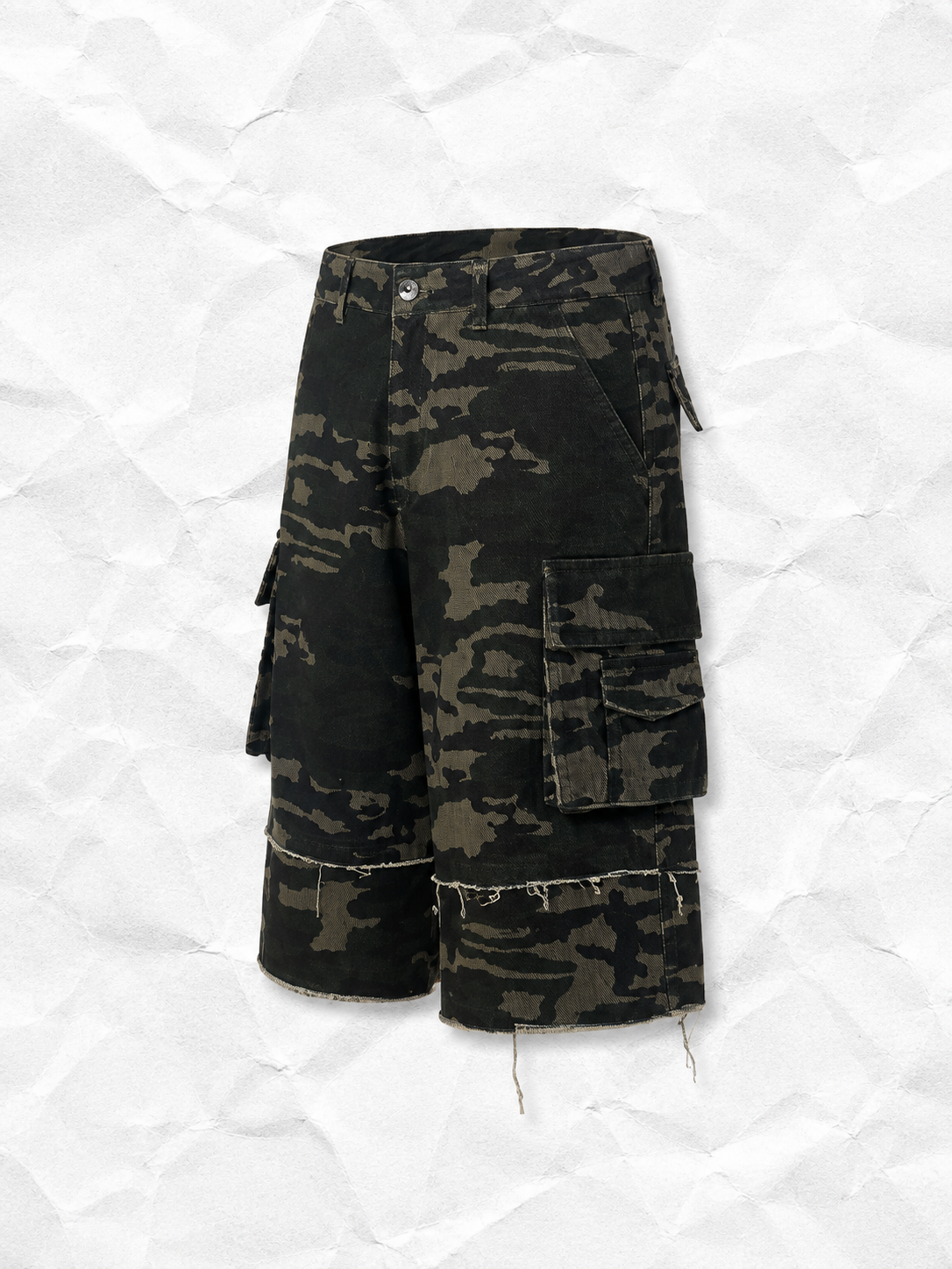 Long Camo Shorts