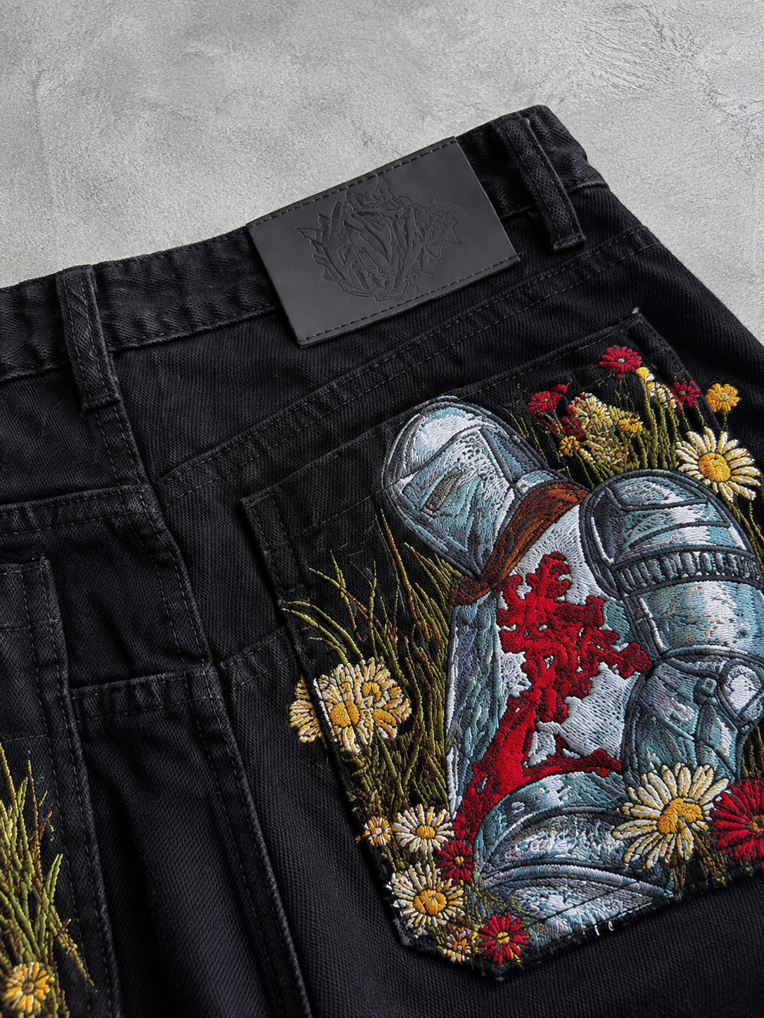 Knight Embroided Jeans