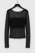 Light Bubble Cut Long-Sleeve