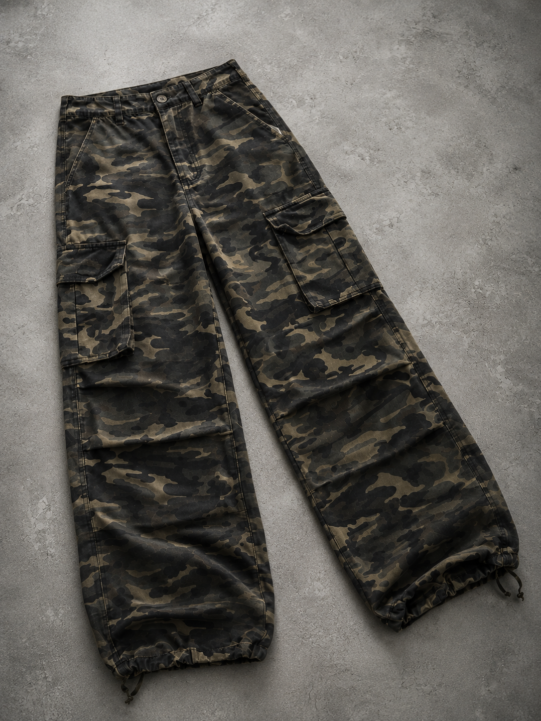 Straight Leg Camo Pants