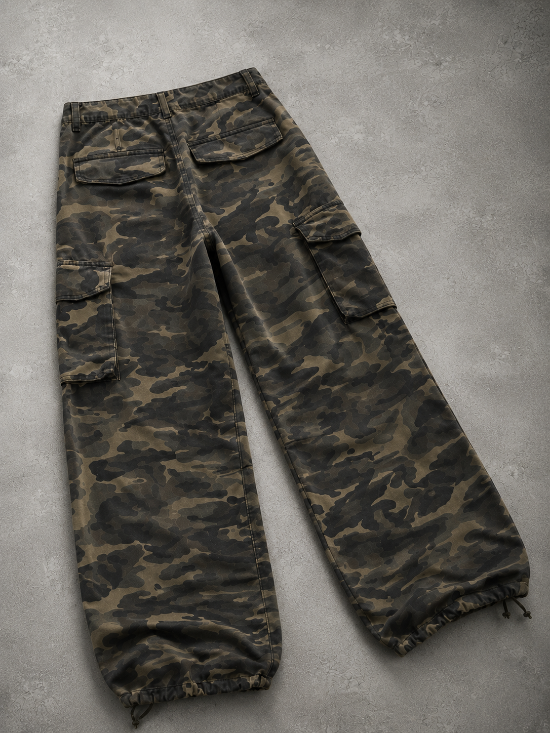 Straight Leg Camo Pants