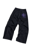 Black Spiderweb Pants