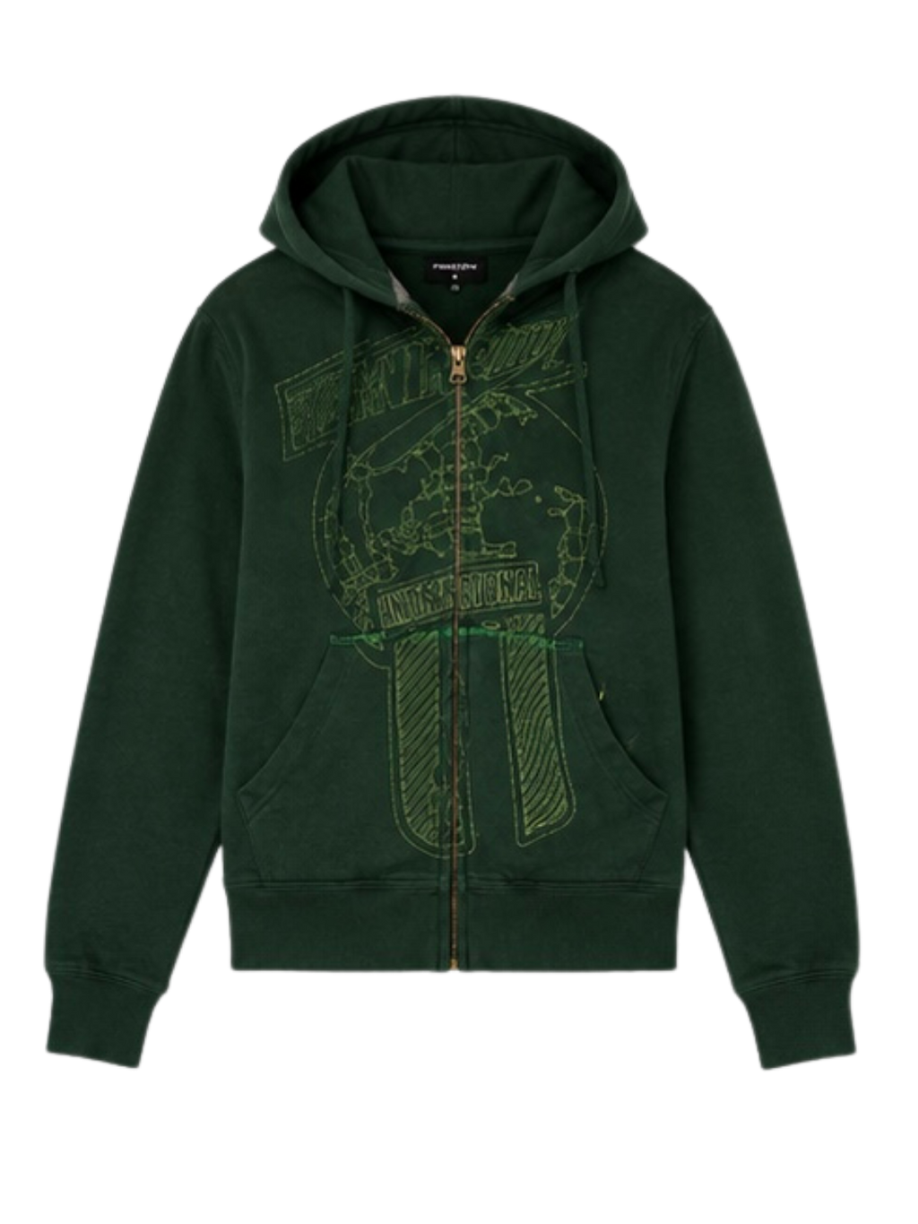 Green Stitched Sweater