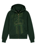 Green Stitched Sweater