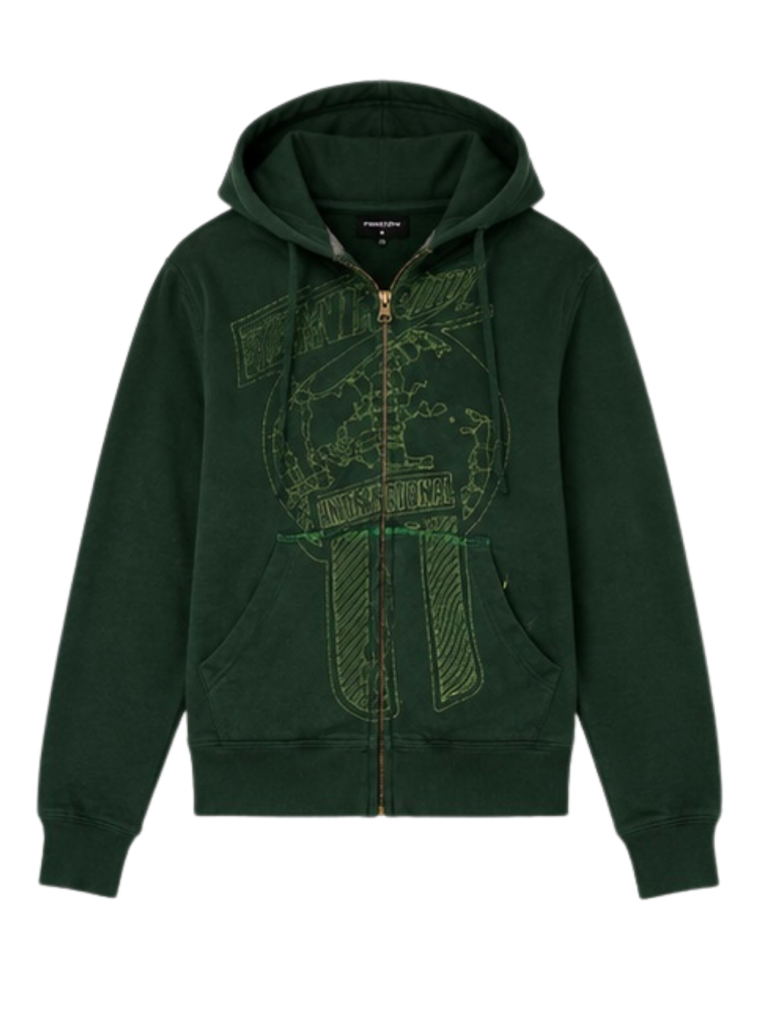 Green Stitched Sweater