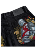 Knight Embroided Jeans