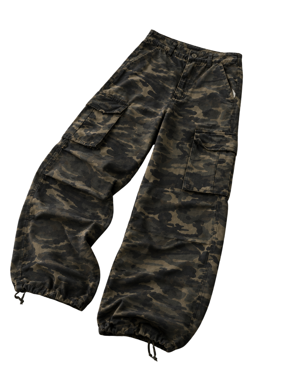 Straight Leg Camo Pants
